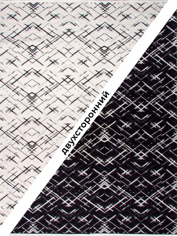 Ковер NUN11 - BLACK - Прямоугольник - коллекция NUN KILIM