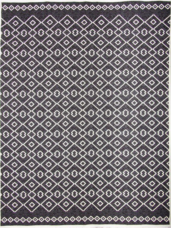 Ковер NUN7 - BLACK - Прямоугольник - коллекция NUN KILIM