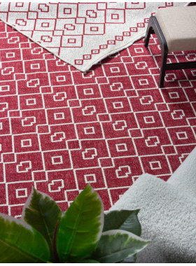Ковер NUN8 - RED - Прямоугольник - коллекция NUN KILIM 1,6x2,3 м
