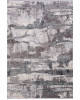 Ковер M412A - CREAM / D.GRAY - Прямоугольник - коллекция OLIMPOS