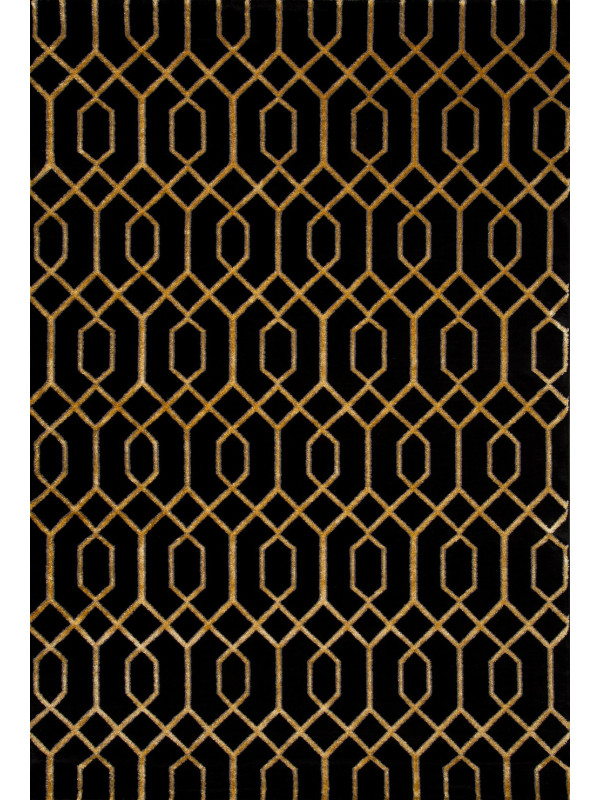Ковер 04427G - GOLD / GOLD - Прямоугольник - коллекция OMEGA