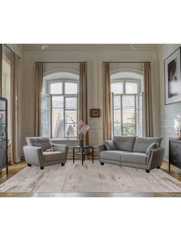 Ковер 71195 - 070 BEIGE - Прямоугольник - коллекция OSLO