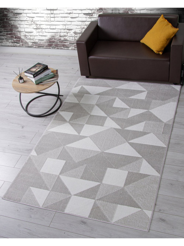 Ковер F603 - GRAY - Прямоугольник - коллекция OSTIN
