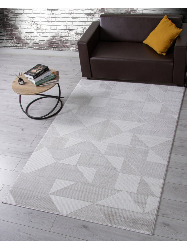 Ковер F603 - GRAY - Прямоугольник - коллекция OSTIN