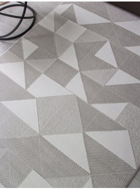 Ковер F603 - GRAY - Прямоугольник - коллекция OSTIN 1,5x2,3 м
