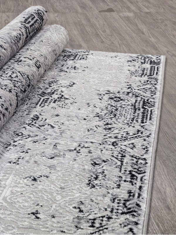 Ковер F281 - DARK GRAY - Прямоугольник - коллекция PALERMO