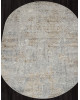 Ковер F281 - GRAY-GREEN - Овал - коллекция PALERMO