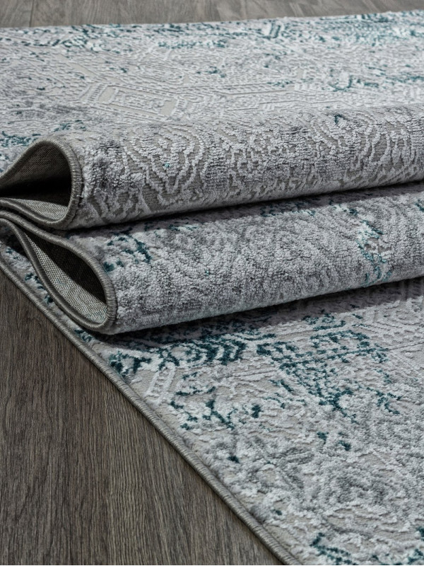 Ковер F281 - GRAY - Прямоугольник - коллекция PALERMO