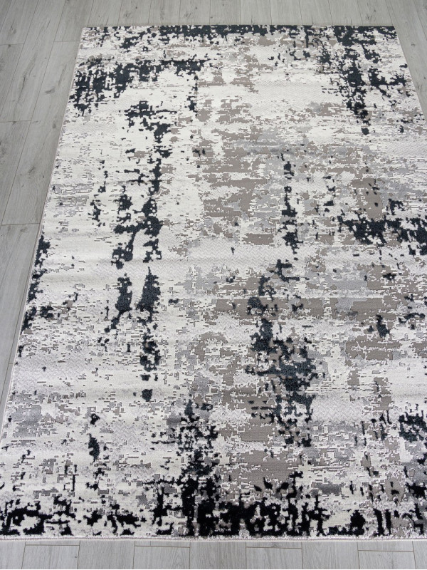 Ковер F282 - DARK GRAY - Прямоугольник - коллекция PALERMO