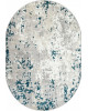 Ковер F283 - GRAY - Овал - коллекция PALERMO