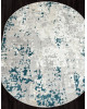 Ковер F283 - GRAY - Овал - коллекция PALERMO