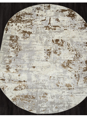 Ковер F284 - BEIGE-GREEN - Овал - коллекция PALERMO 2,4x3,4 м