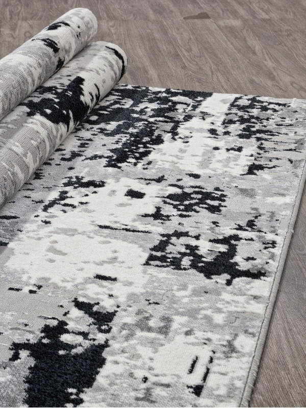 Ковер F284 - DARK GRAY - Прямоугольник - коллекция PALERMO