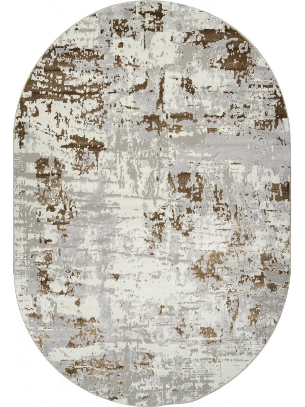 Ковер F284 - GRAY-GREEN - Овал - коллекция PALERMO