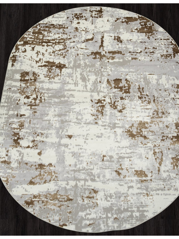 Ковер F284 - GRAY-GREEN - Овал - коллекция PALERMO