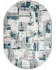 Ковер F288 - GRAY - Овал - коллекция PALERMO
