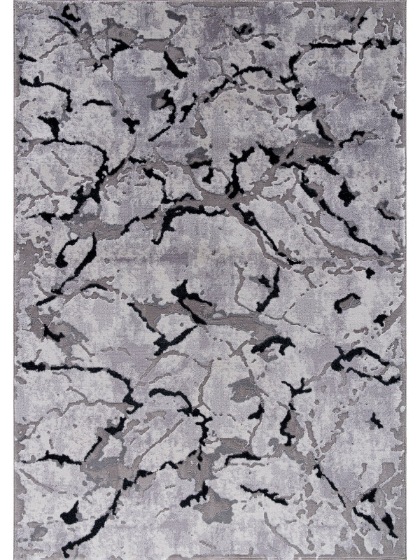 Ковер F289 - DARK GRAY - Прямоугольник - коллекция PALERMO