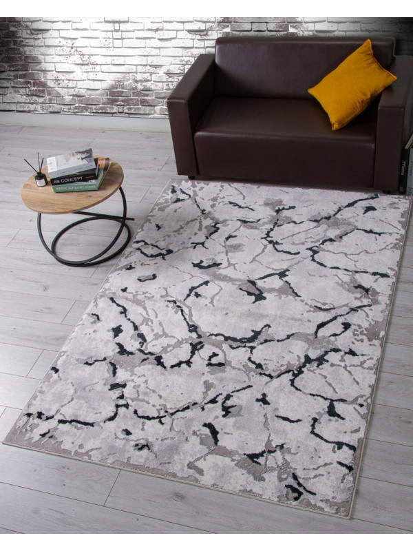 Ковер F289 - DARK GRAY - Прямоугольник - коллекция PALERMO