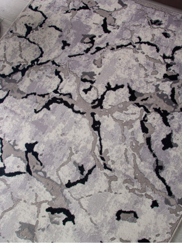 Ковер F289 - DARK GRAY - Прямоугольник - коллекция PALERMO