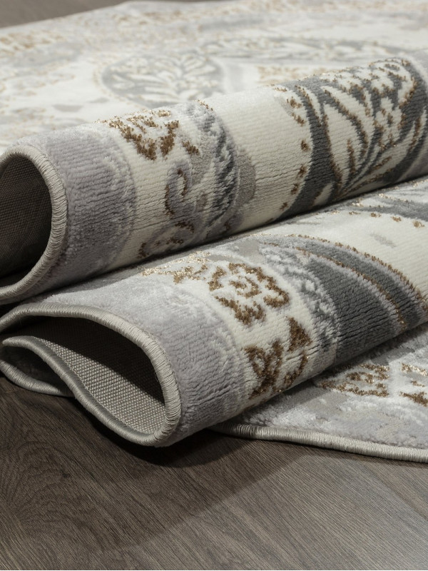 Ковер F290 - GRAY-GREEN - Овал - коллекция PALERMO