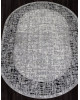 Ковер F292 - DARK GRAY - Овал - коллекция PALERMO