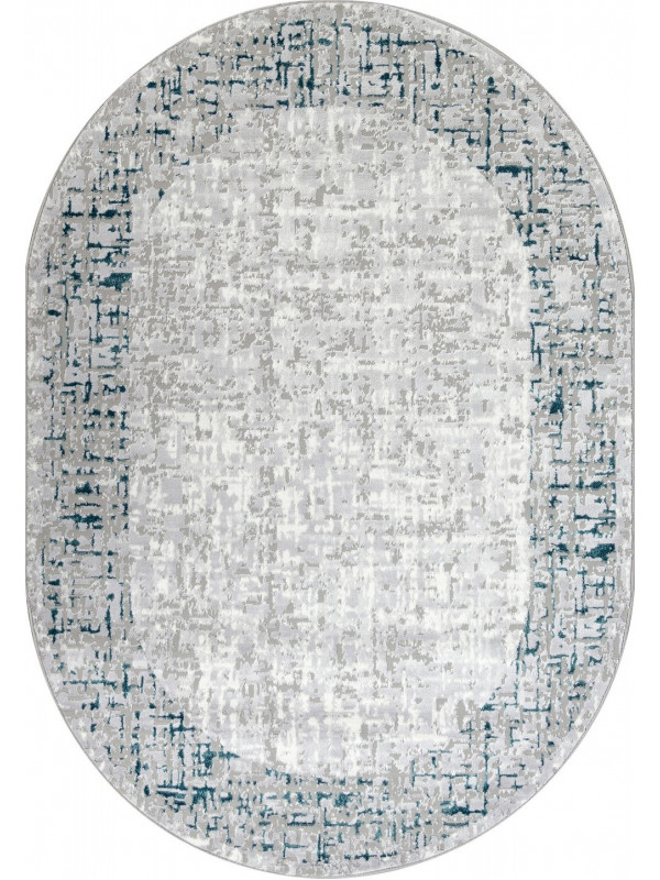 Ковер F292 - GRAY - Овал - коллекция PALERMO