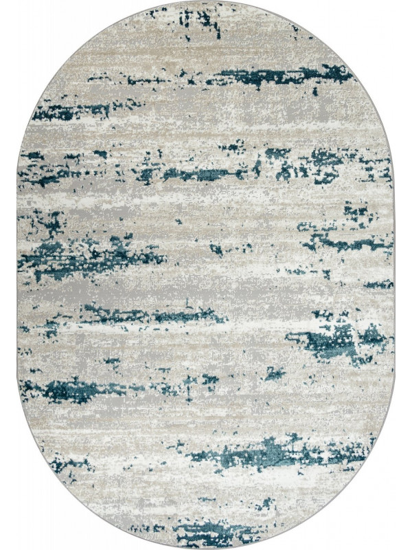 Ковер F298 - GRAY - Овал - коллекция PALERMO