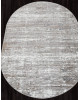 Ковер 00741A - GREY / GREY - Овал - коллекция PARADIZE