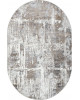 Ковер 06735B - CREAM HB / GREY - Овал - коллекция PARADIZE