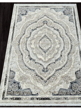 Ковер N2044A - L.BEIGE / D.GREY - Прямоугольник - коллекция POMPEI 2x4 м