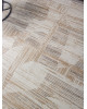 Ковер 06029A - TOZ GRI / BEIGE - Прямоугольник - коллекция PRAGA