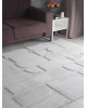Ковер PX4001 - GREY / GREY - Прямоугольник - коллекция RABBIT CARVING