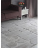Ковер PX4001 - GREY / GREY - Прямоугольник - коллекция RABBIT CARVING