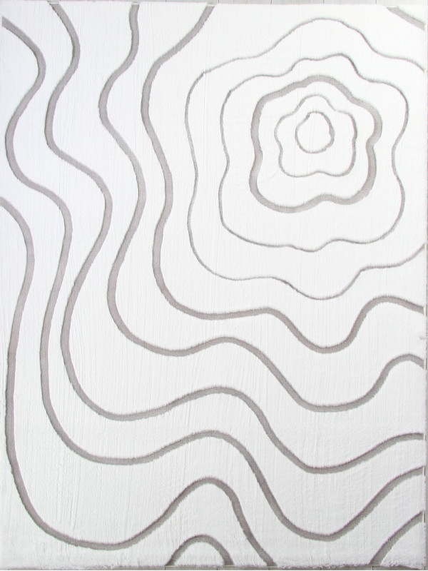 Ковер PX4004 - CREAM / GREY - Прямоугольник - коллекция RABBIT CARVING