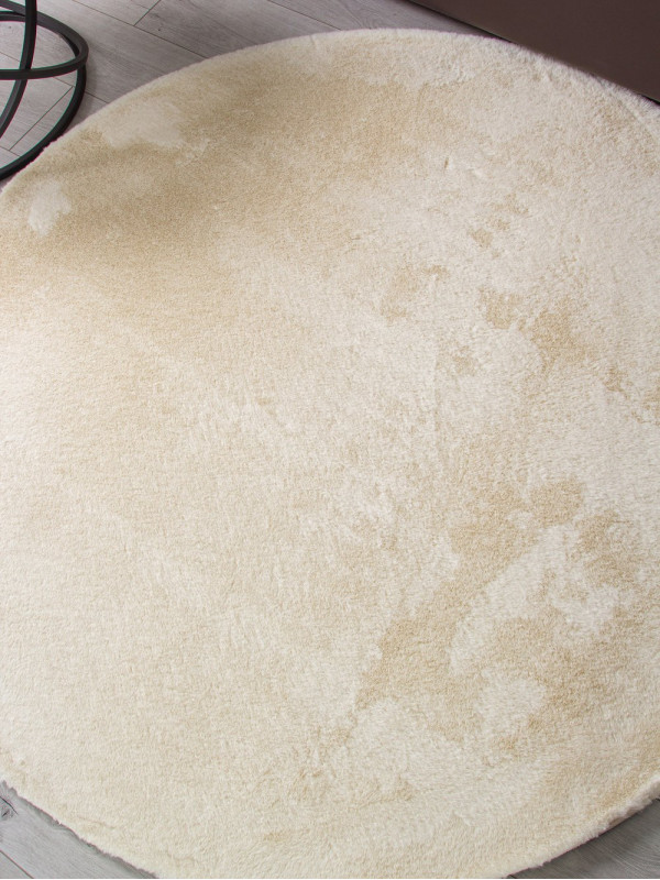 Ковер PX2001 - CREAM - Круг - коллекция RABBIT LUXE