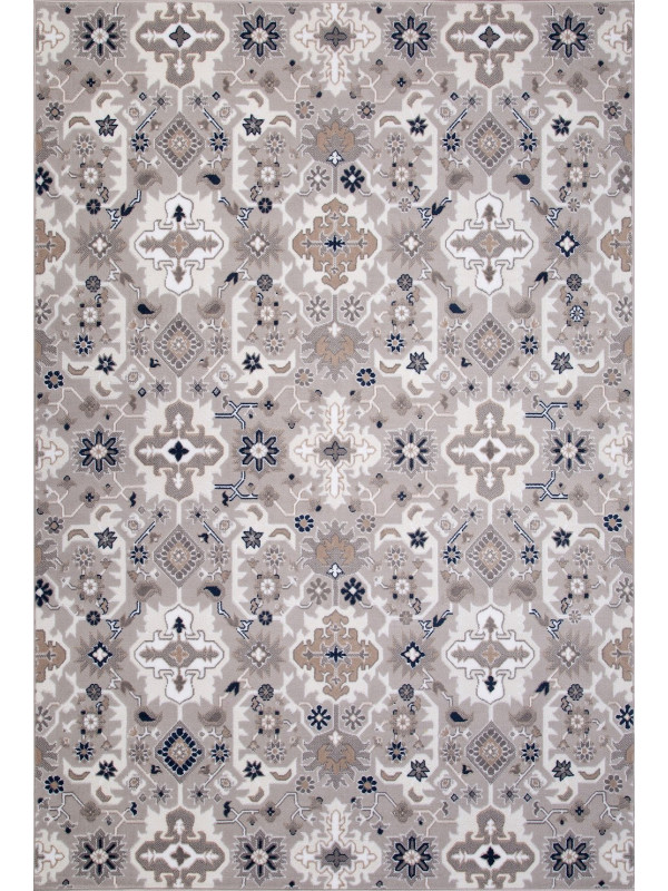 Ковер 8670 - GRAY - Прямоугольник - коллекция RICHI