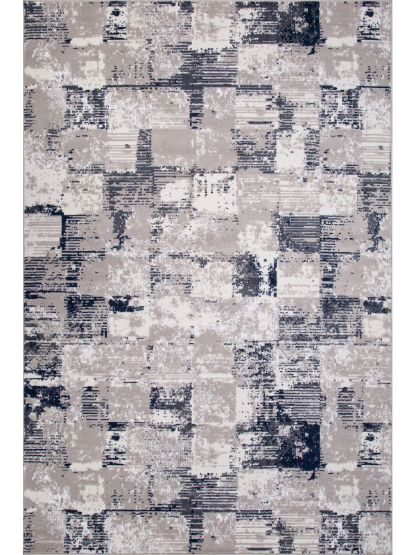 Ковер 8673 - GRAY-BLUE - Прямоугольник - коллекция RICHI