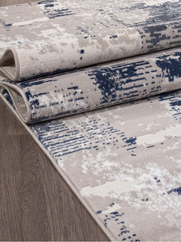 Ковер 8673 - GRAY-BLUE - Прямоугольник - коллекция RICHI
