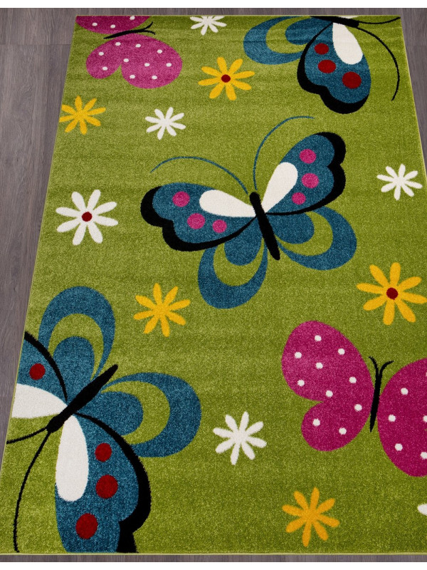 Ковер 0772 - GREEN - Прямоугольник - коллекция RIO