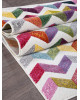 Ковер C056 - MULTICOLOR-GRAY - Прямоугольник - коллекция RIO
