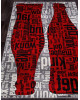 Ковер C081 - GRAY-RED - Прямоугольник - коллекция RIO