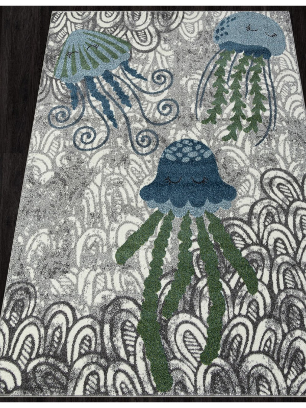 Ковер C207 - BLUE - Прямоугольник - коллекция RIO