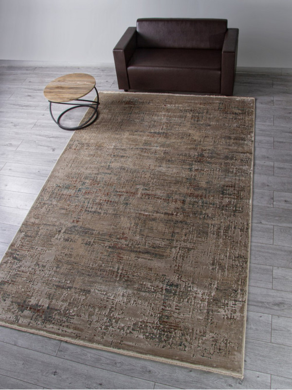 Ковер B859J2 - CREAM / L.GREY - Прямоугольник - коллекция ROYAL