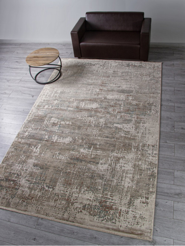 Ковер B859J2 - CREAM / L.GREY - Прямоугольник - коллекция ROYAL