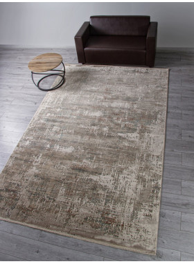 Ковер G381J2 - BEIGE / D.GREY - Прямоугольник - коллекция ROYAL 0,8x1,5 м