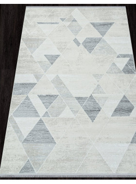Ковер 26224C - CREAM / GREY - Прямоугольник - коллекция RUBI 3x4 м
