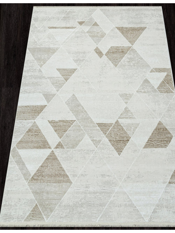 Ковер 26224C - L.BEIGE / CREAM - Прямоугольник - коллекция RUBI