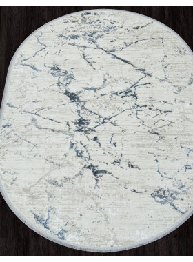 Ковер 26306Z - CREAM / CREAM - Овал - коллекция RUBI 2x2,9 м