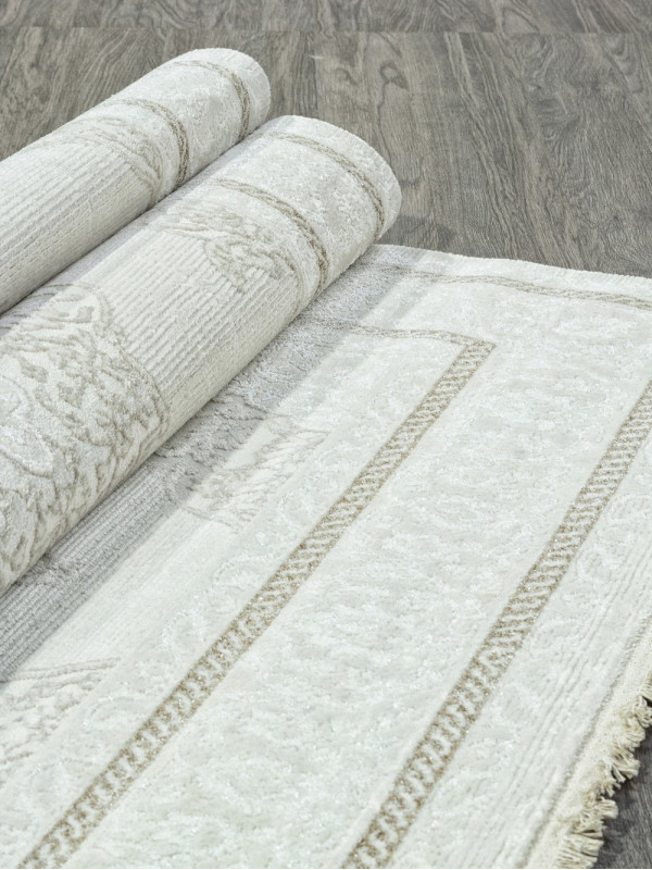 Ковер 26737A - CREAM / CREAM - Прямоугольник - коллекция RUBI