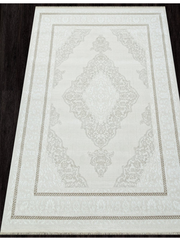 Ковер 26737A - CREAM / CREAM - Прямоугольник - коллекция RUBI